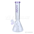 DOPE Glass 10" Simple Logo Beaker