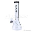 DOPE Glass 10" Simple Logo Beaker