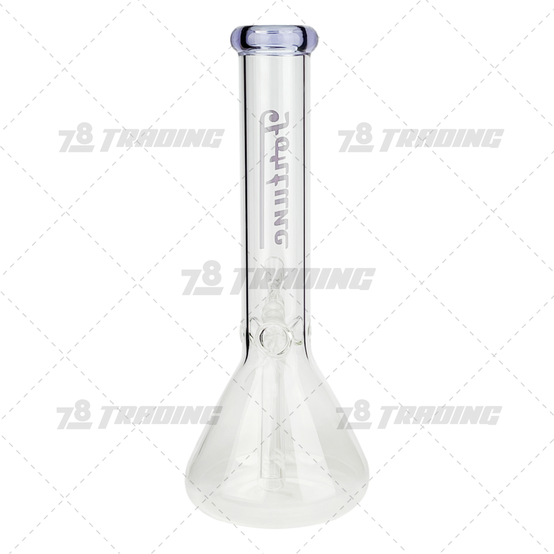 Simple Colored Logo Beaker 10inches FG103804N