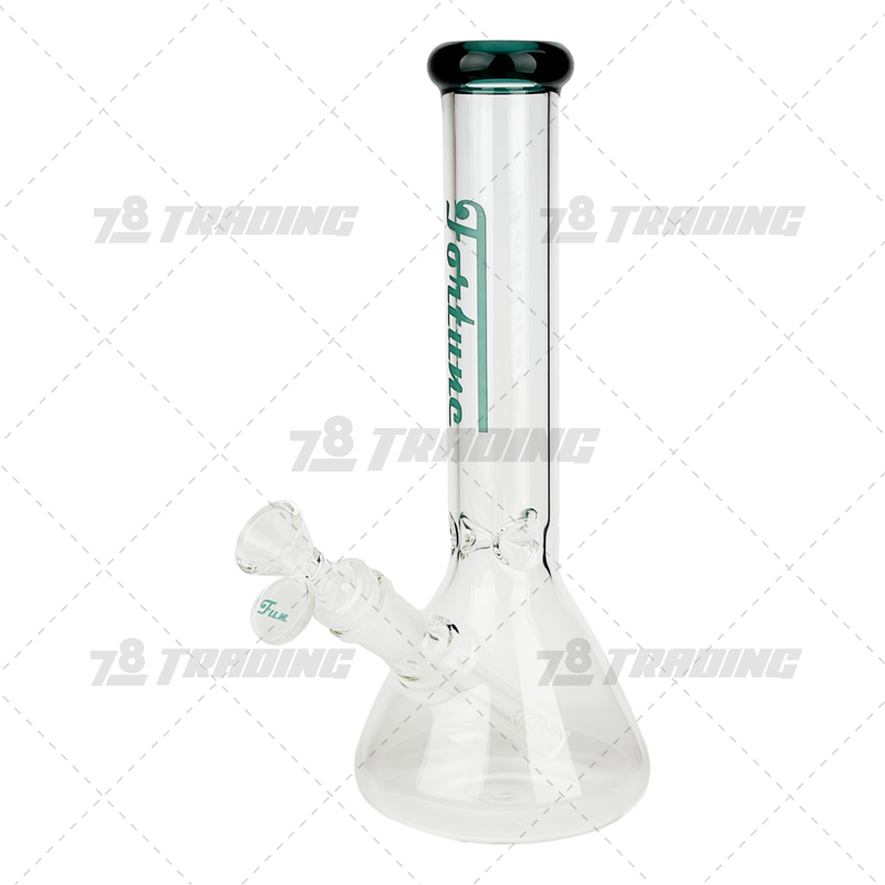 Simple Colored Logo Beaker 10inches FG103804N