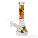 Cartoon LV Logo Decal 10" Mini Beaker - FGLV10001