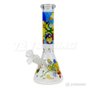 Cartoon LV Logo Decal 10" Mini Beaker - FGLV10001