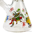 Cartoon LV Logo Decal 10" Mini Beaker - FGLV10001