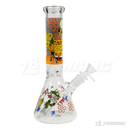 Cartoon LV Logo Decal 10" Mini Beaker - FGLV10001