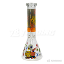 Cartoon LV Logo Decal 10" Mini Beaker - FGLV10001