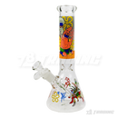 Cartoon LV Logo Decal 10" Mini Beaker - FGLV10001