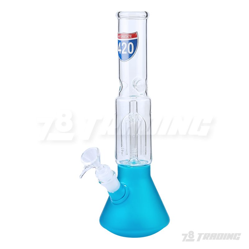 12" Color Bottom Beaker -GP1968