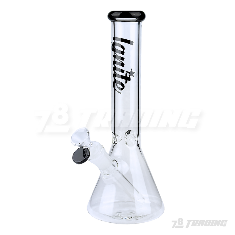 Ignite Glass 10" Simple Logo Beaker