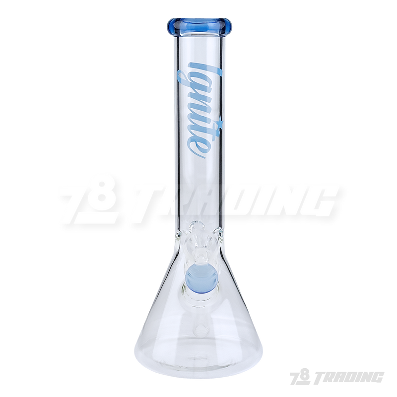 Ignite Glass 10" Simple Logo Beaker