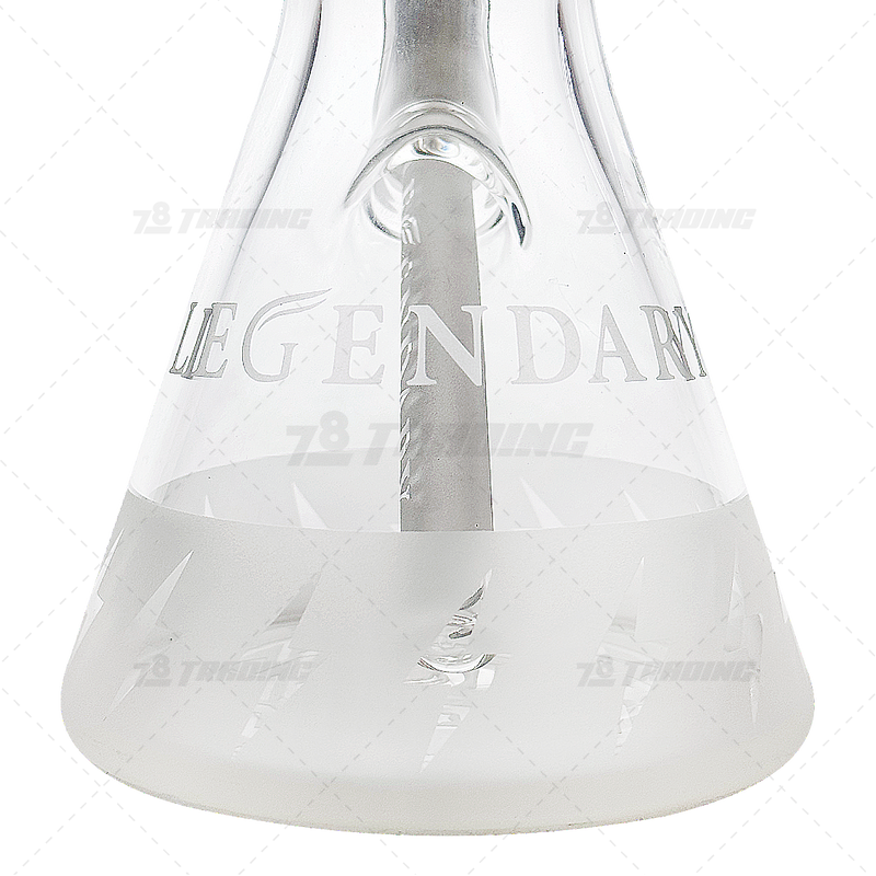 Legendary Glass Sandblast Beaker 16" - LG286