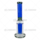 Legendary Glass Honeycomb Sandblast Bong 16inches