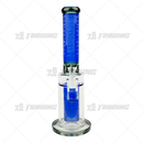 Legendary Glass Honeycomb Sandblast Bong 16inches