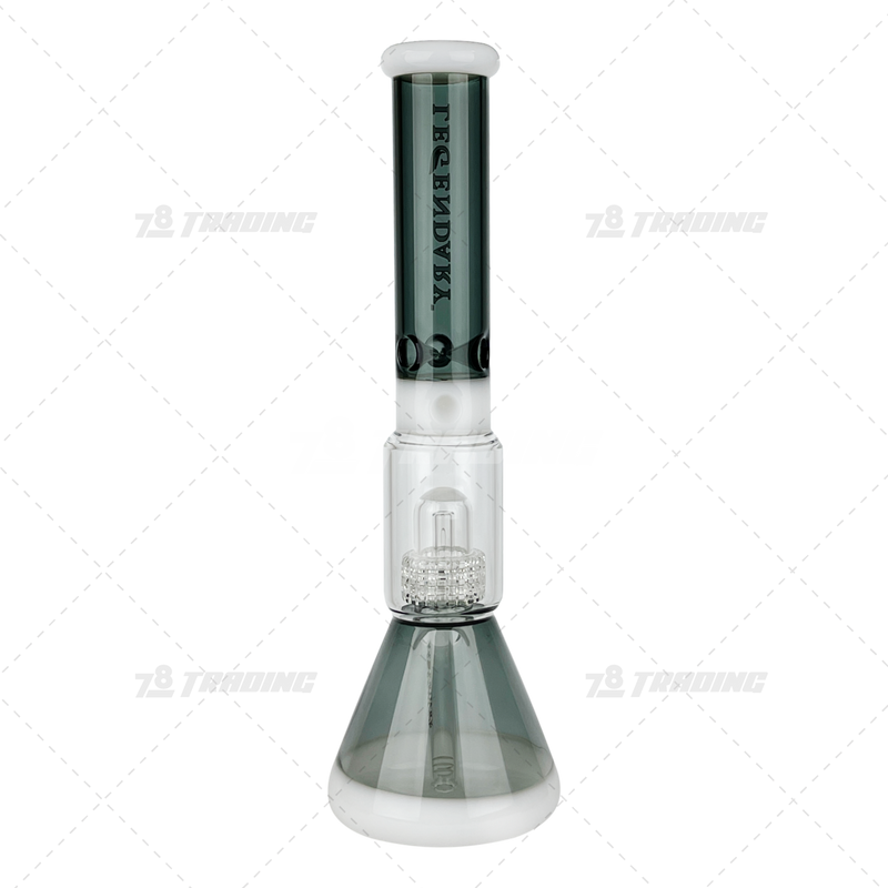 Legendary Glass Showerhead Perc. Beaker 17inches LG340A