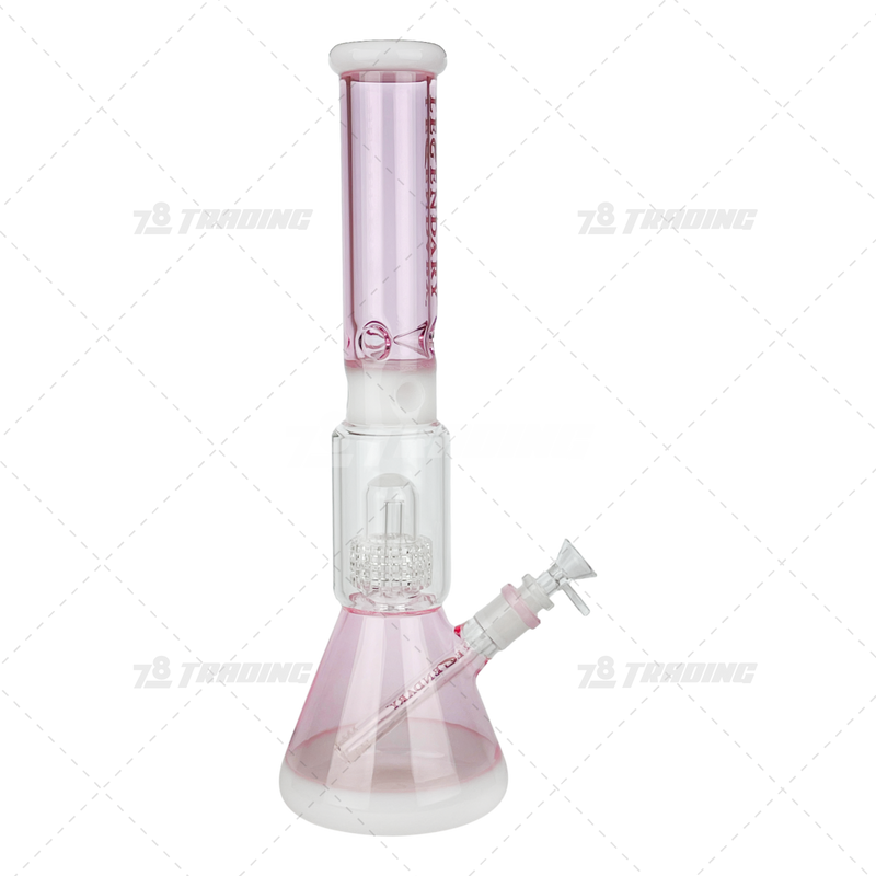 Legendary Glass Showerhead Perc. Beaker 17inches LG340A