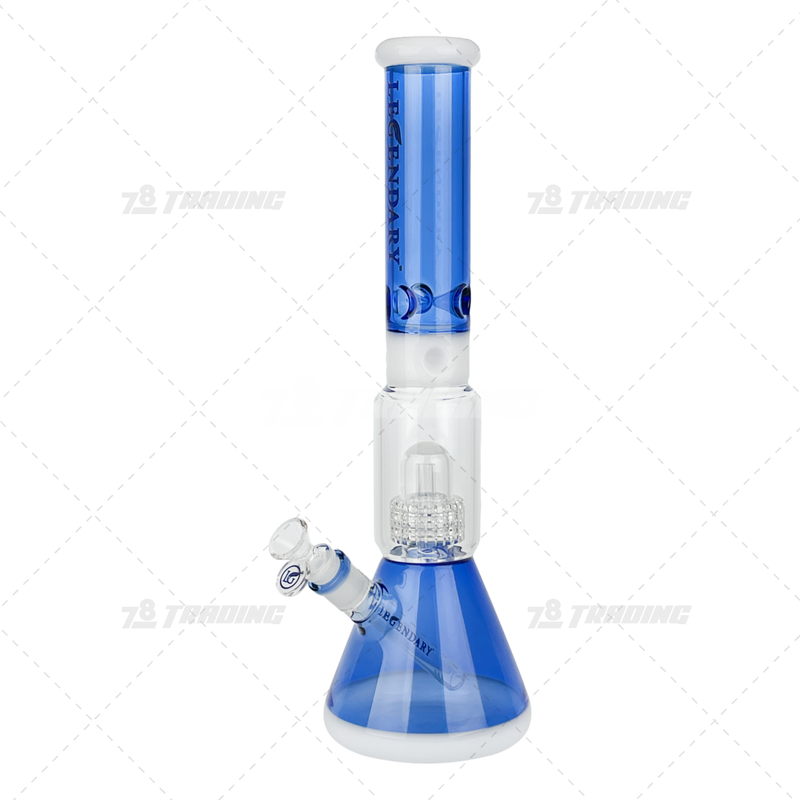 Legendary Glass Showerhead Perc. Beaker 17inches LG340A