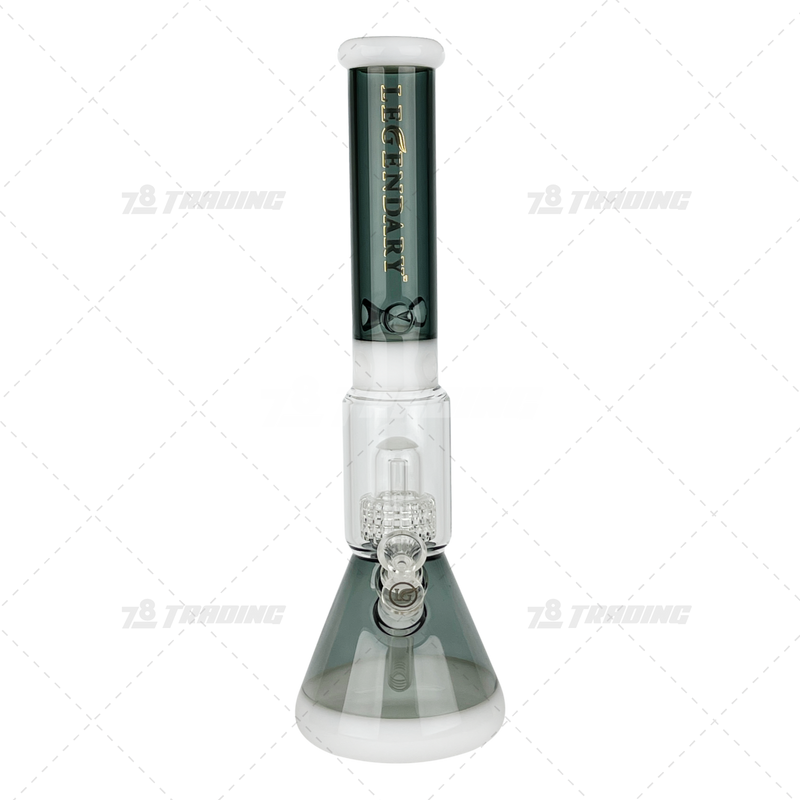 Legendary Glass Showerhead Perc. Beaker 17inches LG340A