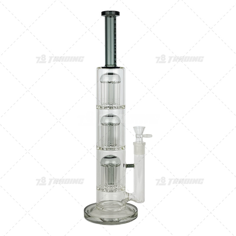 Legendary Glass Triple Tree Perc. 18inches 7mm LG340