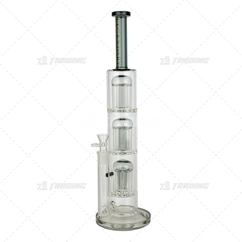 Legendary Glass Triple Tree Perc. 18inches 7mm LG340