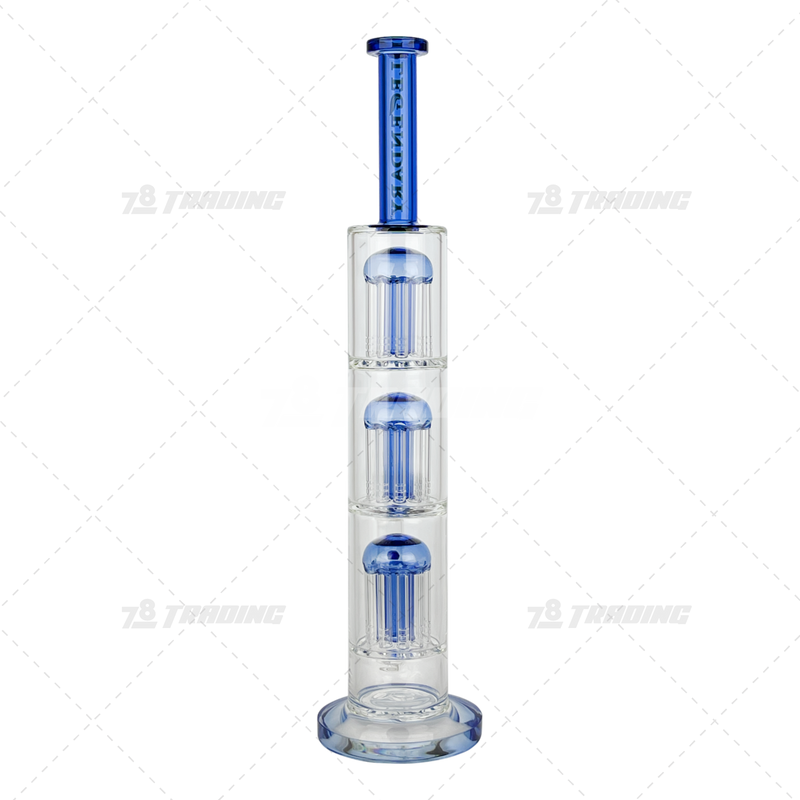 Legendary Glass Triple Tree Perc. 18inches 7mm LG340