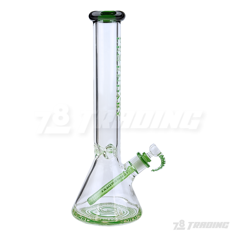 Legendary Glass 16" 9mm Thick Glass Beaker with Horn Bowl - LG543