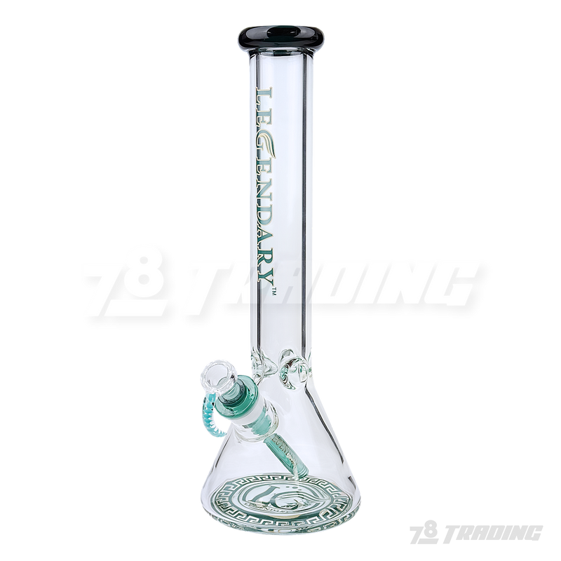Legendary Glass 16" 9mm Thick Glass Beaker with Horn Bowl - LG543
