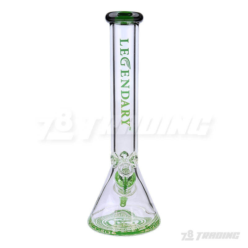 Legendary Glass 16" 9mm Thick Glass Beaker with Horn Bowl - LG543