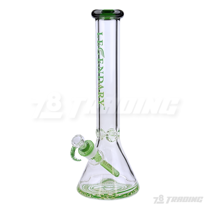Legendary Glass 16" 9mm Thick Glass Beaker with Horn Bowl - LG543