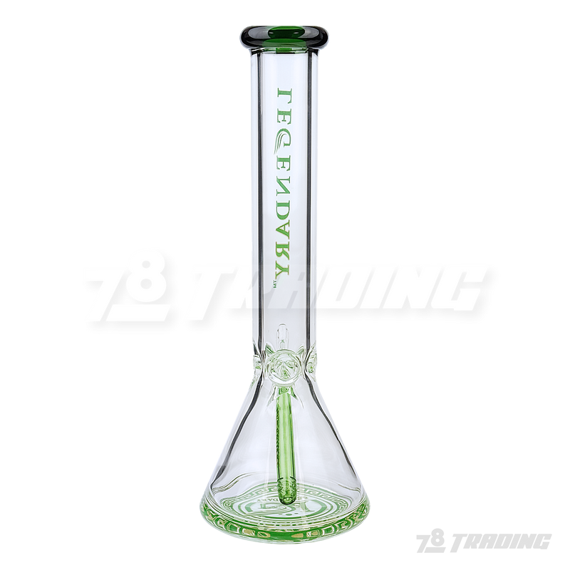 Legendary Glass 16" 9mm Thick Glass Beaker with Horn Bowl - LG543