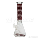 Glow In The Dark LV Monogram Pattern Beaker 14inches / 7mm