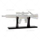 Carbine Bong 24inches with Wood Stand - MB1417