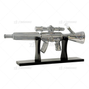 Carbine Bong 24inches with Wood Stand - MB1417