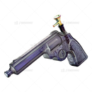Gun Shape 10inches Glass Pipe - MB1496