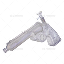 Gun Shape 10inches Glass Pipe - MB1496