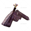 Gun Shape 10inches Glass Pipe - MB1496