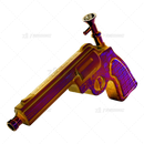 Gun Shape 10inches Glass Pipe - MB1496