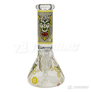 OG Original Glass Glow In The Dark 8" Mini Beaker OG002 - YELLOW