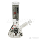 OG Original Glass Glow In The Dark 8" Mini Beaker OG002 - GREY