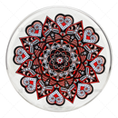 OG Original Glass Bottom Decal Tree Perc. Beaker 10inches - OG352