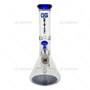 OG Original Glass Bottom Decal Tree Perc. Beaker 10inches - OG352