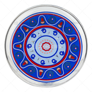 OG Original Glass Bottom Decal Tree Perc. Beaker 10inches - OG352