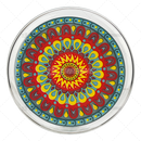 OG Original Glass Bottom Decal Tree Perc. Beaker 10inches - OG352