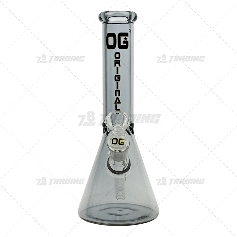 OG Original Glass Metallic Chrome Beaker 10" - OG363