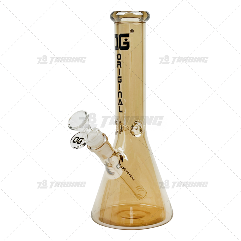 OG Original Glass Metallic Chrome Beaker 10" - OG363