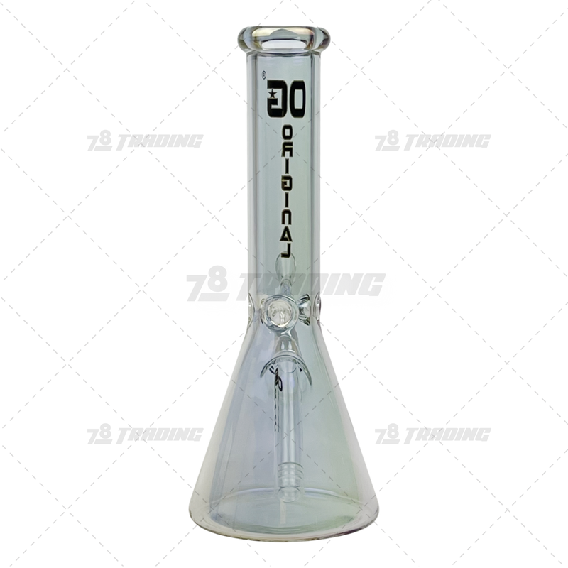 OG Original Glass Metallic Chrome Beaker 10" - OG363