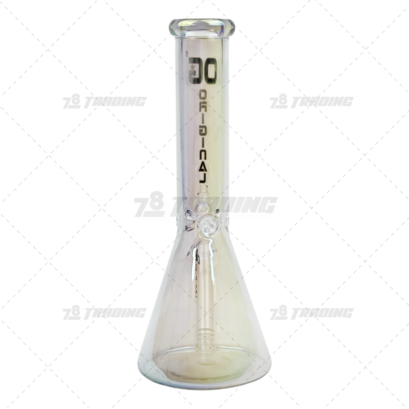 OG Original Glass Metallic Chrome Beaker 10" - OG363