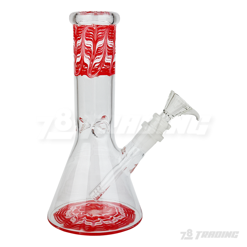 OG Original Glass Marble Painted 8inches Mini Beaker - OG4797