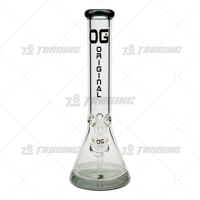 OG Original Glass 14inches Color Bottom Simple Beaker OG540