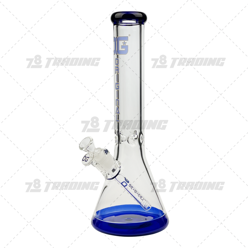 OG Original Glass 14inches Color Bottom Simple Beaker OG540