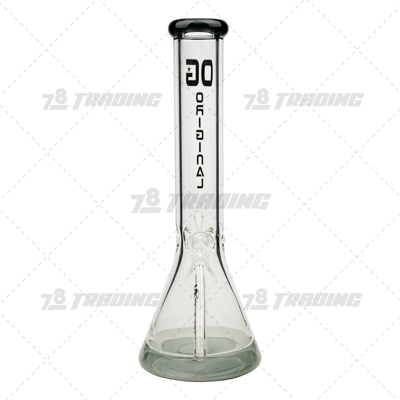 OG Original Glass 14inches Color Bottom Simple Beaker OG540