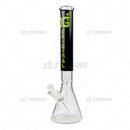 OG Original Glass Embossing Color Logo 18" Beaker - OG546